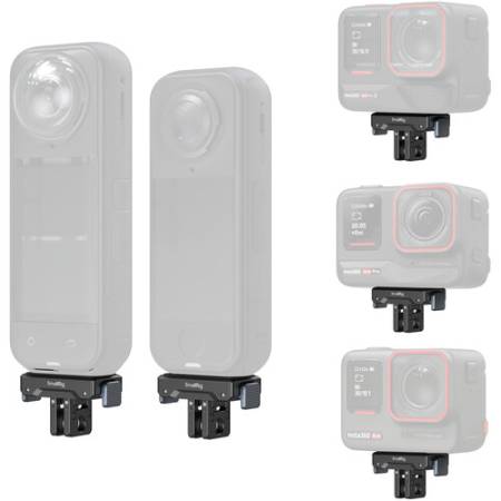 SmallRig 5814 - adapter/mocowanie z szybkozłączką do Insta360 X5 / X4 Air / Ace Pro 2 / Ace Pro / Ace - przykład użycia
